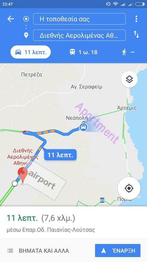 Georgias House 7 Min From Athens Airport 公寓